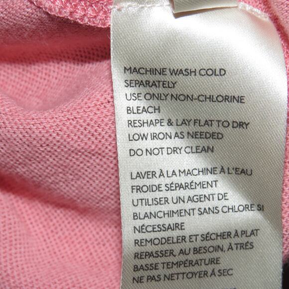 Free People Pink Military Mix Studded Henley Long Sleeve Top - Picture 12 of 12